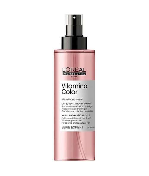 Мультифункциональный спрей-уход для окрашенных волос 10 в 1  L'Oreal Professionnel Serie Expert Vitamino Color Spray