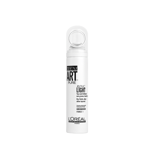 Фиксирующий спрей для блеска волос L'Oreal Professionnel Tecni Art Ring Light Pure Spray