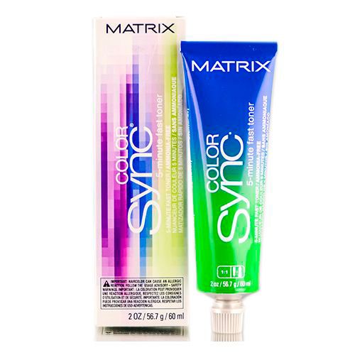 Тонер для волос 5-минутного действия для устранения нежелательного оттенка Matrix Color Sync 5-minute Fast Toner